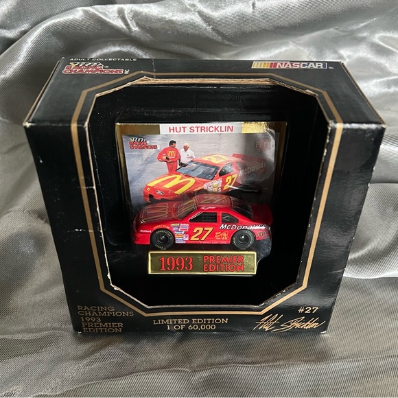 1993 Hut Stricklin #27 McDonald's / Ford Thunderbird NASCAR diecast - Picture 1 of 3